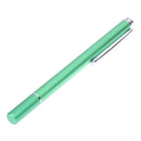 Fine Point Round Thin Tip Capacitive Stylus Pen For iPad(Green) A