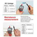 PTM16A Digital Multimeter LCD Backlight Portable Large Screen Voltage Tester