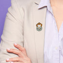Horror Clown Brooch Funny Badges Shirt Women Men Jacket Shirt Clothing Pins A