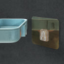 Flexible Bathroom Soap Dish Storage Holder Rack Soapbox Plate Tray Drain TGI