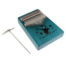 17 Keys Standard Version Kalimba Thumb Piano Finger Instrument for Boys and