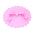 10.5cm Cute Anti-dust Silicone Glass Cup Cover Coffee Mug Suction Seal Lid  T2D2