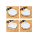 Square Ceramic Bowl Seasoning Dish For Tomato Sauce Vinegar Sugar Spice