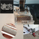 Portable Mini Low Shank Roller Sewing Machine Presser Foot Leather Household B3c