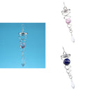 Crystal Wind Chime Pendant Winding Machine Metal Spiral Mantle,