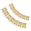 Eid Mubarak Ramadan Flag Pennant Bunting Eid Muslim Islam Decorations BannerFT