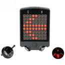 Bicycle Wireless Remote Control Turn Signal Tail Light Usb Rechargeable Bic K6M1