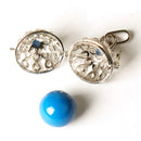 Diffuser Locket Pendant Aromatherapy Retro Essential Oil Perfume Mexico~Necklace