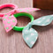 10X Rabbit Ear Hair-Holder Hair Accessories Child Girl Women Rubbers HairBand  Z