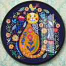 DIY Cat Special Shaped Diamond Painting Mural with Tassel Home Wall Decor