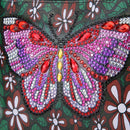 DIY Butterfly Special Shaped Diamond Painting Leather Chain Crossbody Bags