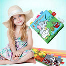 Cartoon Baby Cloth Book Colorful Early Learning Montessori Quiet Books