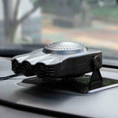 3Port 2in1 12V Portable Car Heater Fan Heater Defroster Demister