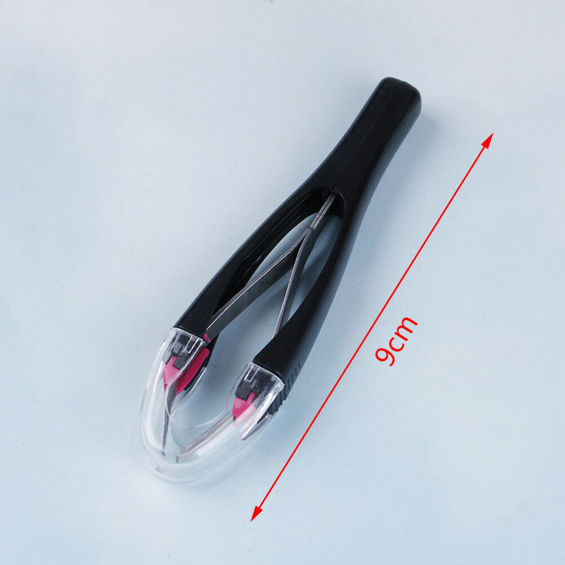 1Pc Matically retractable non-slip cosmetic eyebrow tweezers hair removal to BX