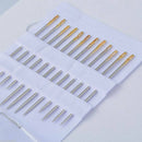 12x Self-Threading Sewing Needles - ASSORTED SIZES - EASY THREAD- Big Eye Newest