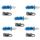 10pcs Splash Down Sea Fishing Bait Clip Locking Lock Jigging Lure Fishhook
