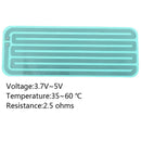 6*16CM Mini USB Heater Heat Electric Belt Warm Palace Electric Heater Mat P_J Ew