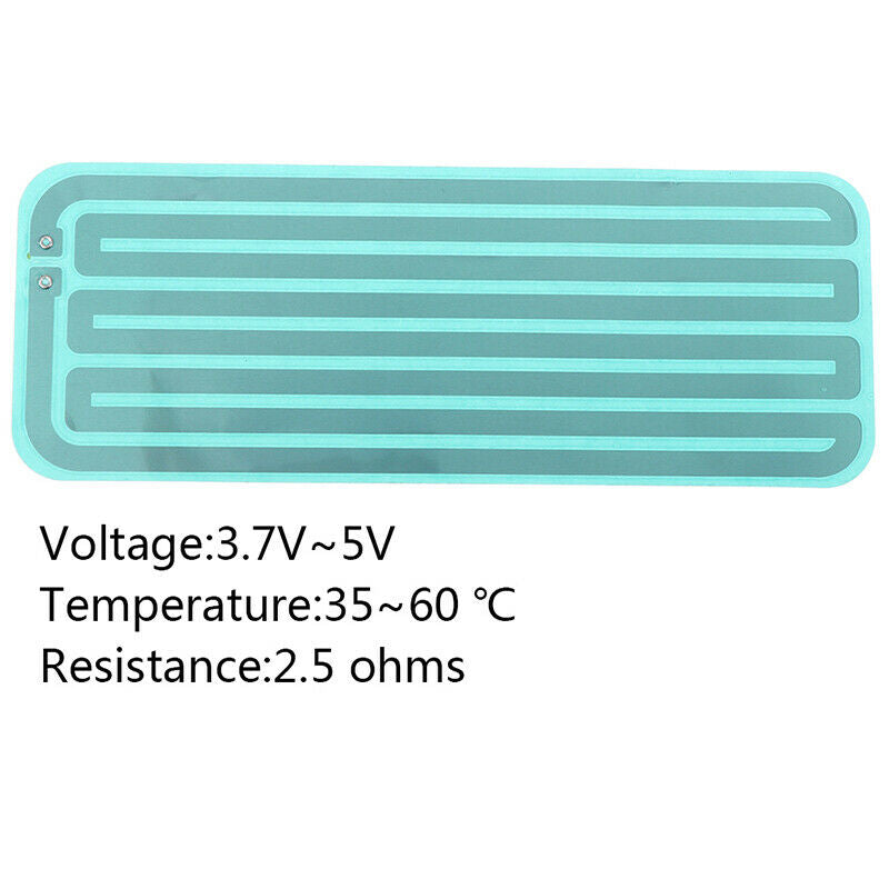 6*16CM Mini USB Heater Heat Electric Belt Warm Palace Electric Heater Mat P_J Ew