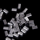 50pcs 1.5mm Cable Crimps Aluminum Sleeves Cable Wire Rope Clip Fitting Z