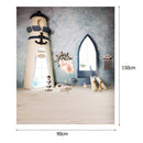 Ocean Landscape Cloth Background Photography Backdrop for Photo Studio Decor