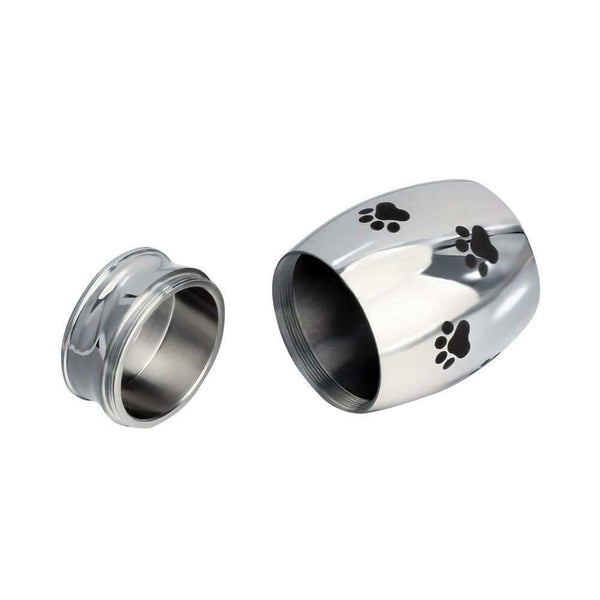 30*20MM Stainless Steel Animal Claw Printed Ashes Moisture-proof Box Small Urn