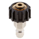 1PC Quick Release Adapter M22/14 to 3/8 Male Pressure Washer Connector