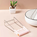 Stainless Steel Foldable Bowl Clip Steamer Plate Dish Kitchen Anti-Hot Clamp