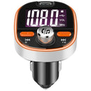 Car Bluetooth 5.0 ,Wireless FM Transmitter,With Dual USB, PD3.0 Output, Sup