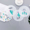 Hand Fan Cute Travel Fan Unicorns cactus cat Shape Cloth Fan Japanese Style ME