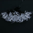 Solar light string 30led moon decoration outdoor Christmas tree courtyard l