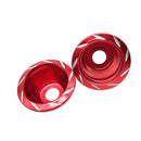 1 Pair Universal Motorcycle Fork Cup Front-wheel Modify Cups Decoration Red
