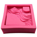 1X(Cement Mold Silicone Mold Terraced Concrete Terracing Fleshy Flower Pots