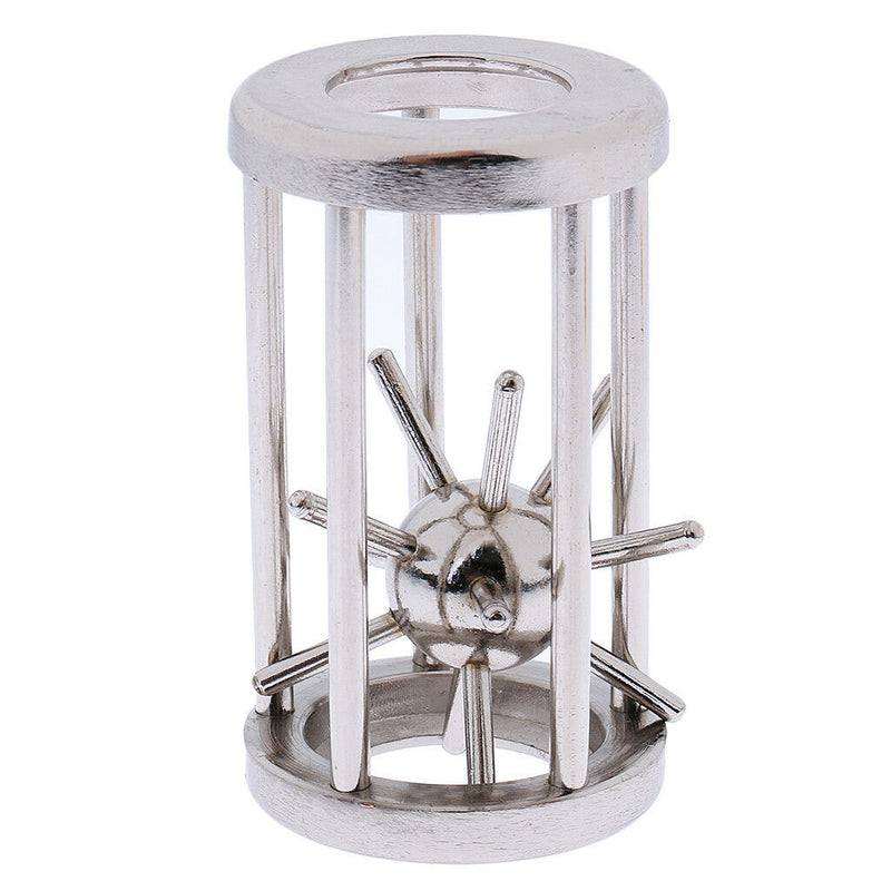 Cage Lock Puzzle Classic Metal Mind Games Brain Teaser IQ Test Toys Level 1