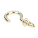 20Pcs 1/2 Inches brass plated cup hooks coat peg hanger high quality