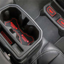 Non-Slip Gate Slot Mats Latex Door Pad Cup Mat for Jeep Wrangler Jl 2018 20 I1K5