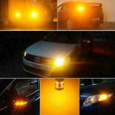2Pcs/Lot Canbus Amber BAU15S 7507 PY21W 1156P LED Bulb Tu Light Auto Signal P0P5