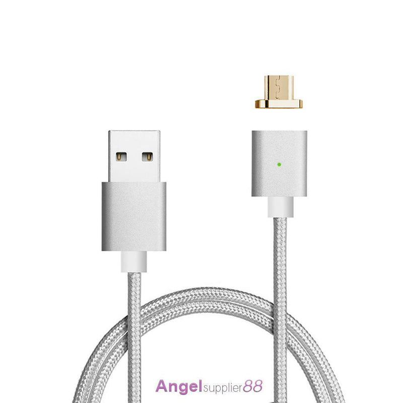 Moizen M2S Magnetic Micro USB Plug Charger Adapter Charge Cable for Android
