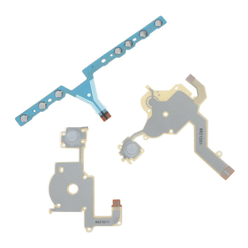 3pcs/set Flex ribbon cable assembly flex cables replacement for PSP3000  BL JC,a