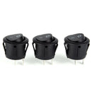 1Pc 2-PIN ON-OFF SPST Round Dot Car Auto Rocker Toggle Switch+Waterproof Cover Z