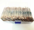 1460pcs 73 values 1% Precision 1/4W Metal Film Resistors Assortment Tool Kit
