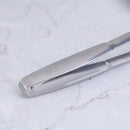 Food Stainless Steel Sugar tongs With Teeth Tea Coffee Cubes Ice Cube Clip JR