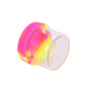 6ML Silicone Container Jar Glass Wax Oil Storage Lid Non-stick Mixed ColoW8 Hn
