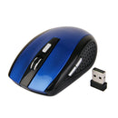2.4GHz 1600dpi USB Wireless Mice Optical +Wrist Rest Mouse Mat for Laptop