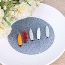 5pcs 25mm Soft Silicone Super Bionic Fishing Lures Cornbug Shaped Baits