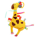 2 pcs Plush Toys Hanging Crib Animal Baby Buggy Bed Rattles Pushchair Pram