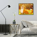 5D DIY Full Drill Diamond Painting Cat Cross Stitch Embroidery Mosaic Kit A