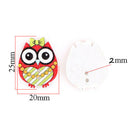 Owl 2Hole Wooden Buttons DIY Decor kids Clothes Sewing Buttons ScrapbookingBX