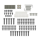 Bolt Kit Motorcycle Windscreen Hardware Fastener Clips Screws Black