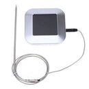 2 Stainless Steel Probe Digital Meat Thermometer Wireless Barbecue Diy Food