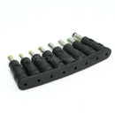 8 Tips Head Universal DC Power Charger Adapter Connector for Laptop PC Notebook